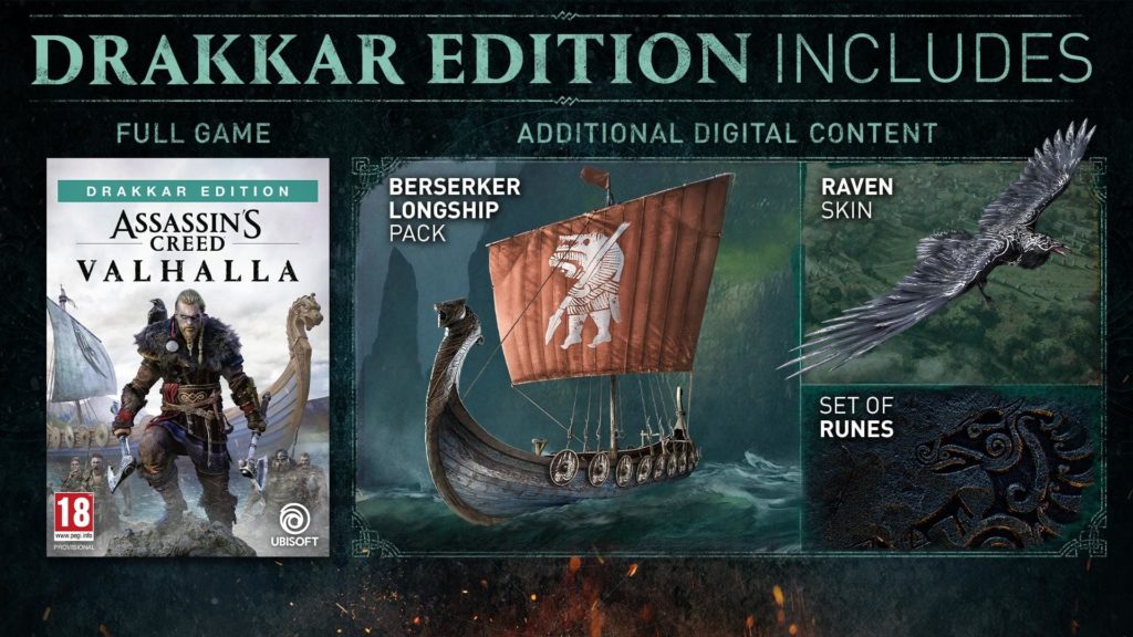 Assassin's Creed Valhalla Drakkar Edition (PS4)