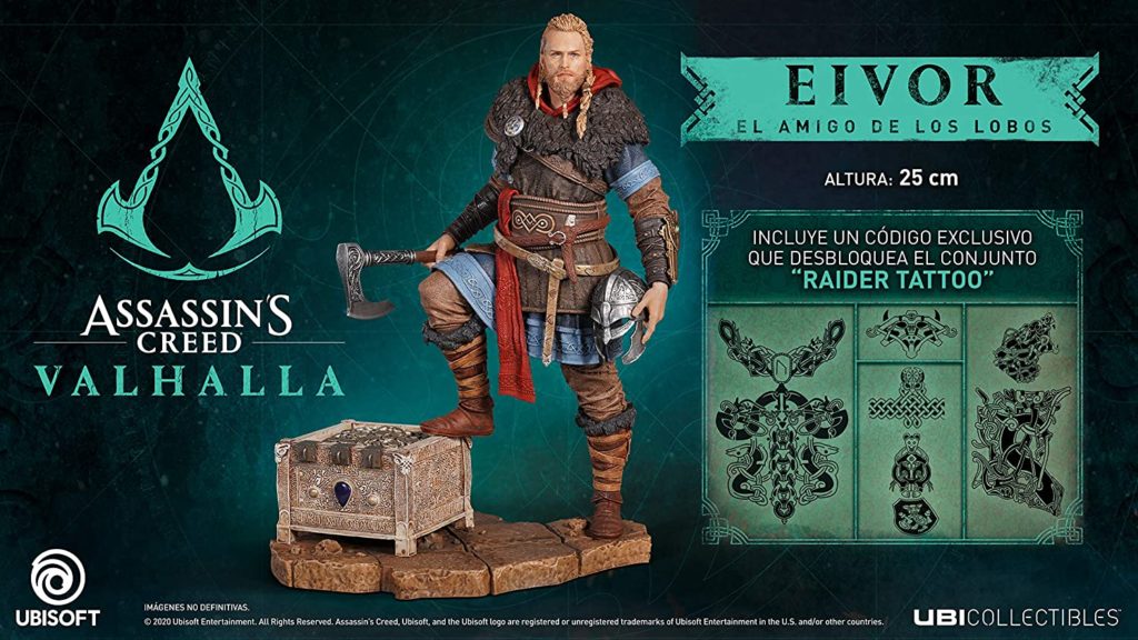Assassins Creed Valhalla Eivor Male Figurine