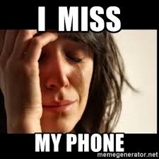miss my iphone