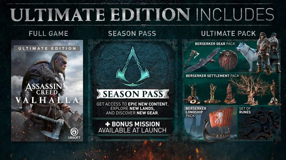 Assassin's Creed Valhalla Ultimate Edition (PS4)